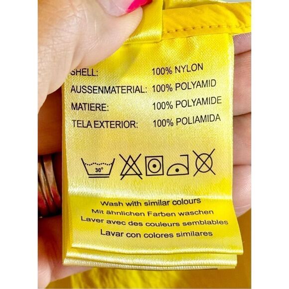 NWT Northland Alvina Waterproof Lightweight Yellow Women's Jacket Small - Picture 10 of 15